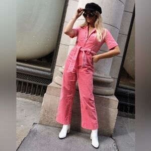 & Other Stories Pink Jumpsuit